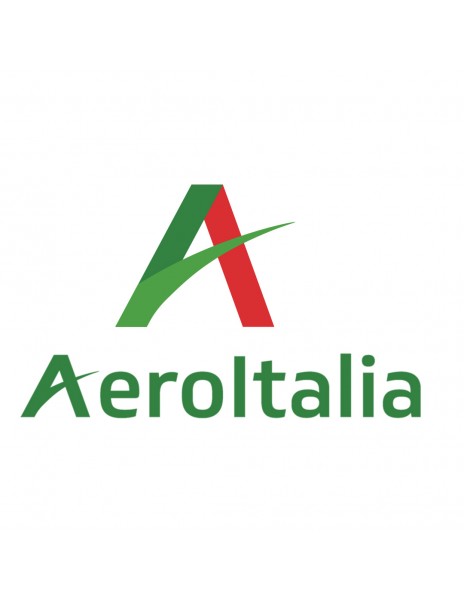 Sponsor Aeroitalia su braccio sinistro