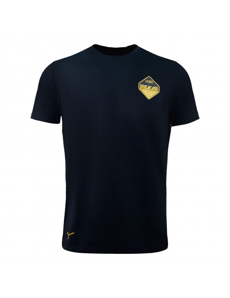 T-shirt Lazio fan nera Mizuno 2023/2024