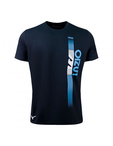 T-shirt Lazio nera Mizuno 2023/2024