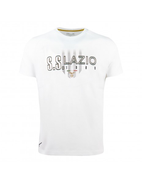 T-shirt Lazio 1900 cotone bianca...