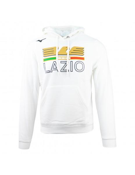 Felpa cappuccio bianca SS Lazio...