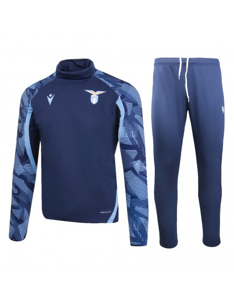 Tuta training SS Lazio collo alto navy