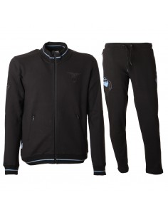 tuta bambino full zip nera...