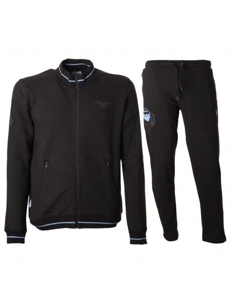 tuta bambino full zip nera ss lazio...