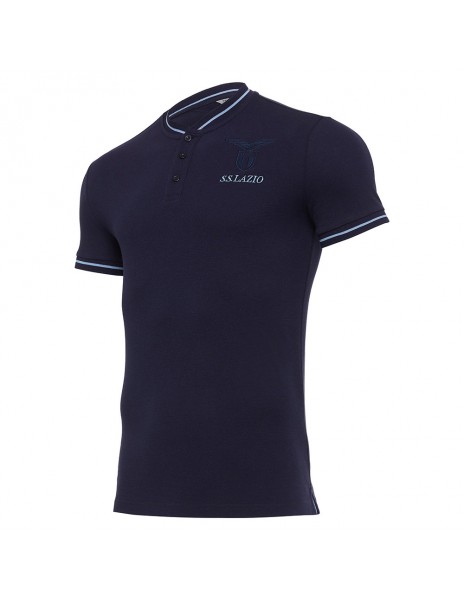 Polo SS Lazio bambino blu coreana...