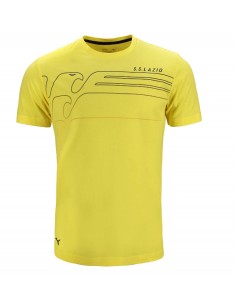 T-shirt Ss Lazio fan gialla...
